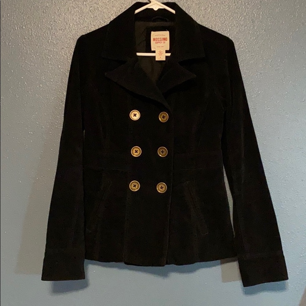 Mossimo black pea coat